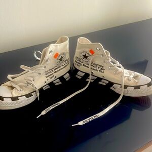 Converse Off White Chuck  Taylor All Star size 7